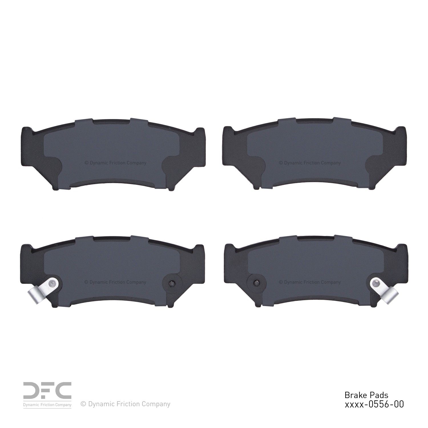 2004, 2003, 2002, 2001, 2000, 1999, 1998 Chevrolet Tracker Disc Brake Pad Set