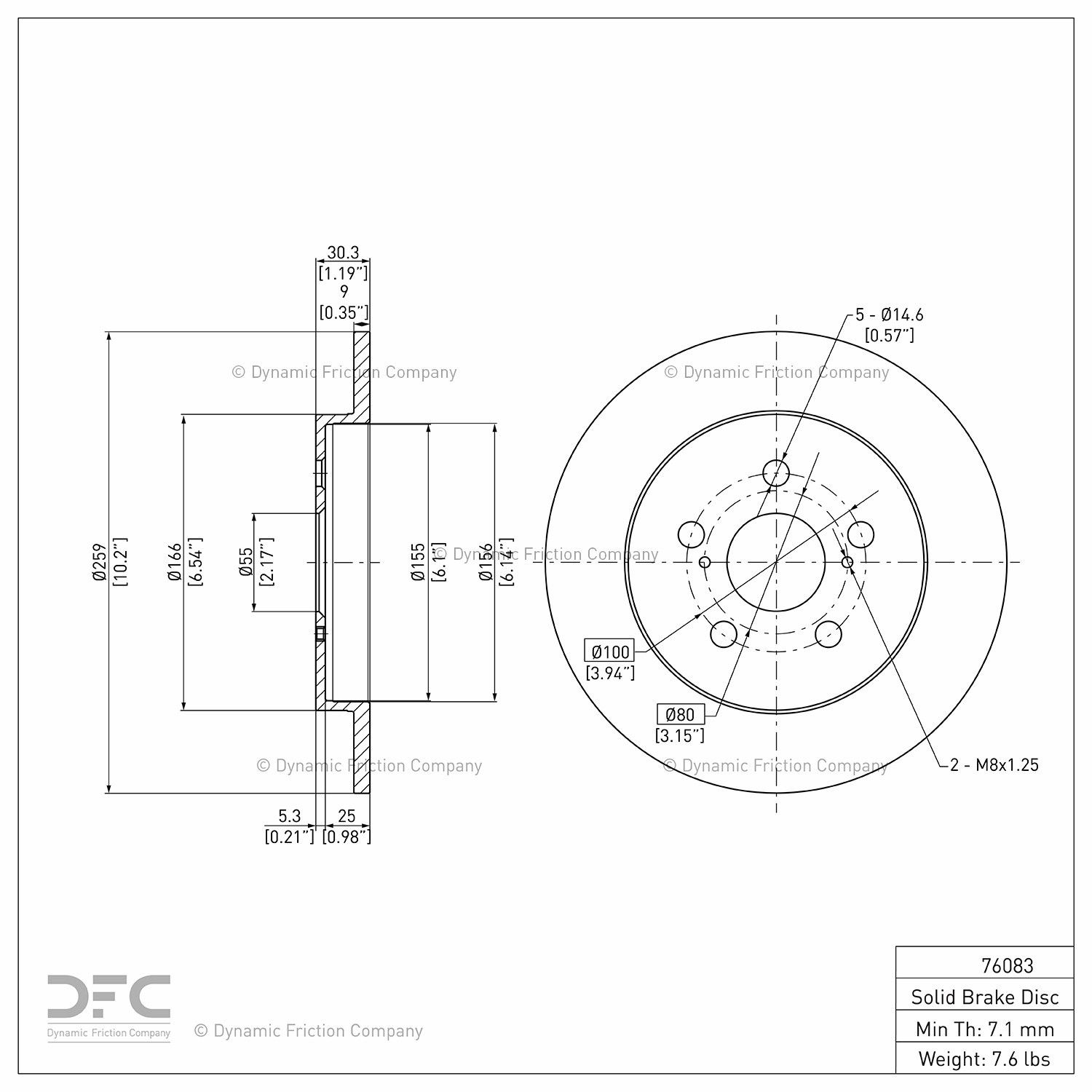 2022, 2021, 2020, 2019, 2018, 2017, 2016, 2015, 2014, 2013, 2012, 2011, 2010 Toyota Prius Disc Brake Rotor