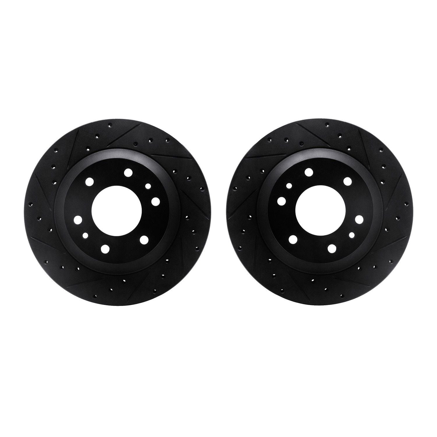 2002-2005 Buick Rainier Disc Brake Rotor Set Dynamic Friction
