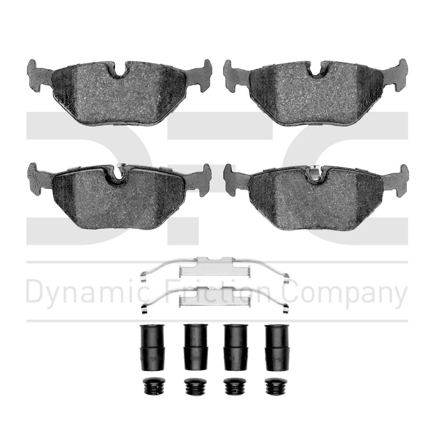 2003-2008 BMW 318i Disc Brake Pad Set Dynamic Friction
