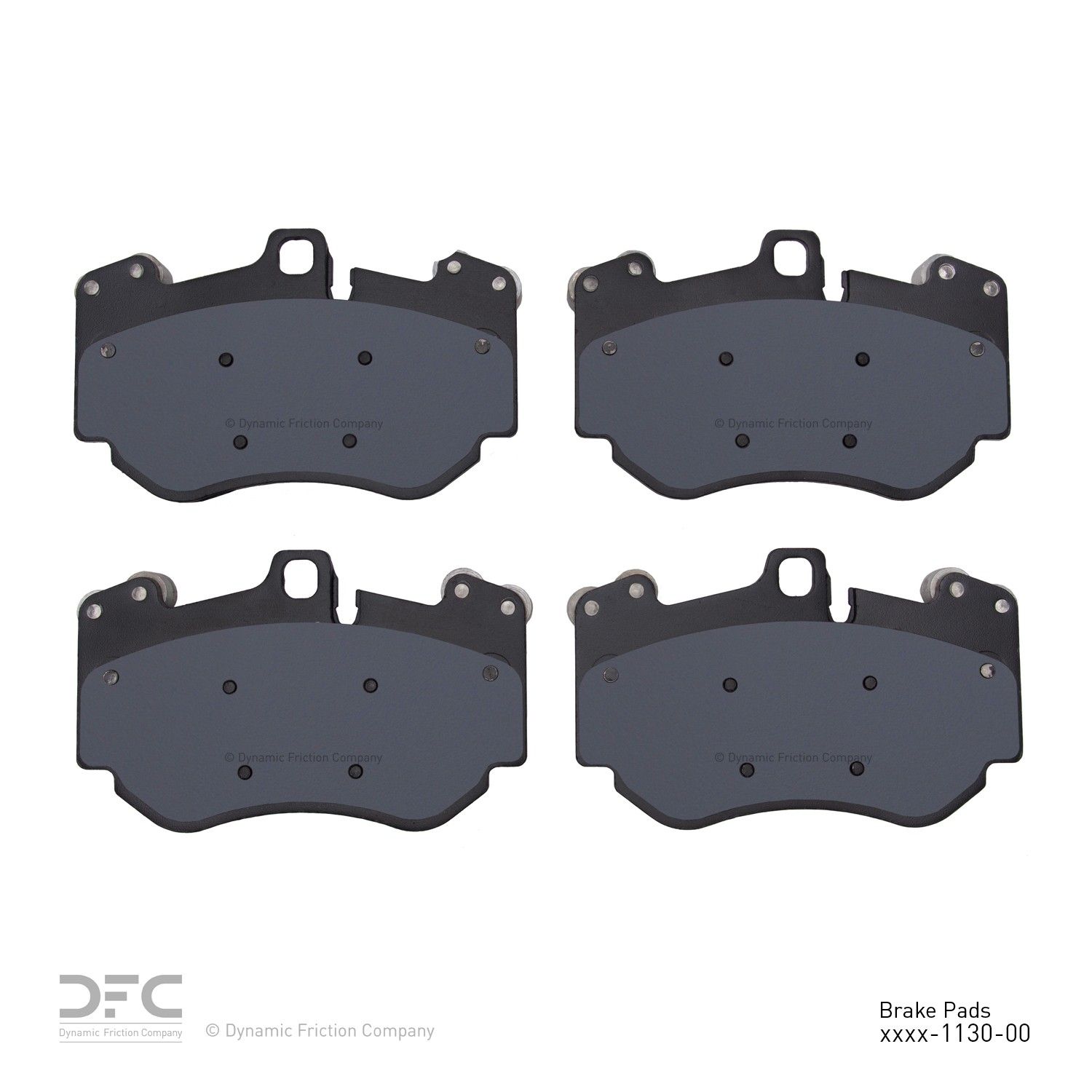 2010, 2009, 2008, 2007, 2006 Porsche Cayenne Disc Brake Pad Set