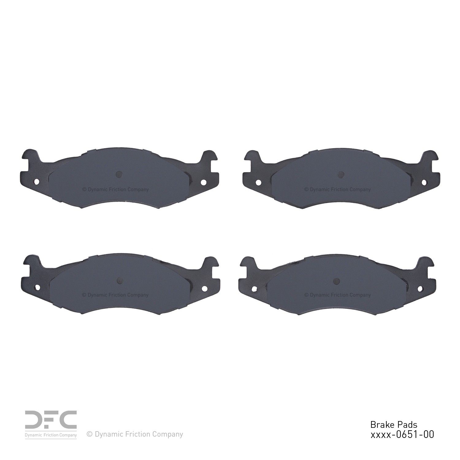 2006, 2005, 2004, 2003, 2002 Hummer H1 Hummer Disc Brake Pad Set