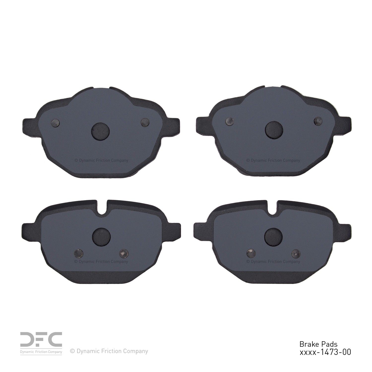2011-2016 BMW 528i Disc Brake Pad Set Dynamic Friction
