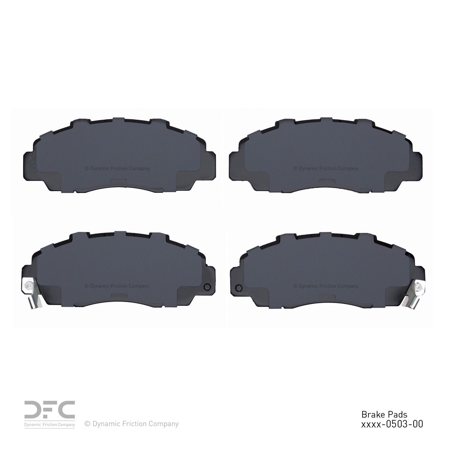 2001, 2000, 1999, 1998, 1997 Acura Integra Disc Brake Pad Set