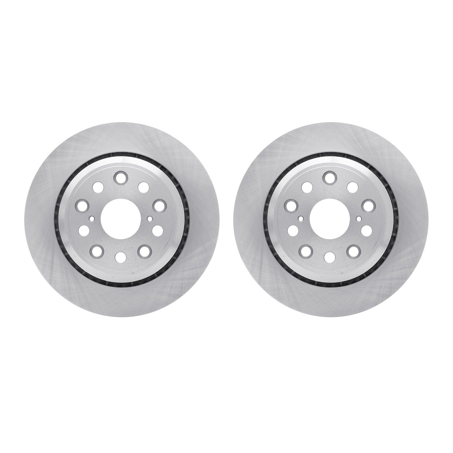 2017, 2016, 2015, 2014, 2013, 2012, 2011, 2010, 2009, 2008, 2007 Lexus LS460 Disc Brake Rotor Set