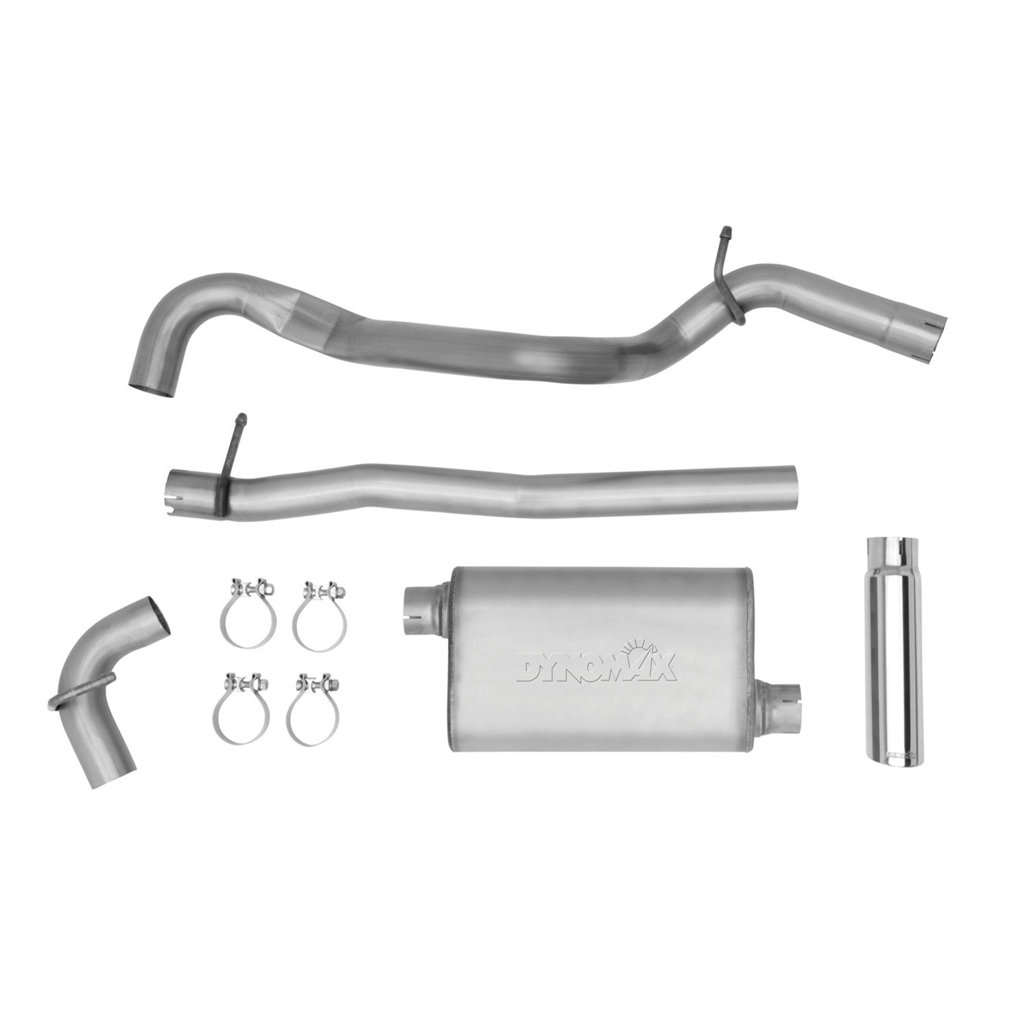2017, 2016, 2015, 2014, 2013, 2012 Jeep Wrangler Exhaust System Kit
