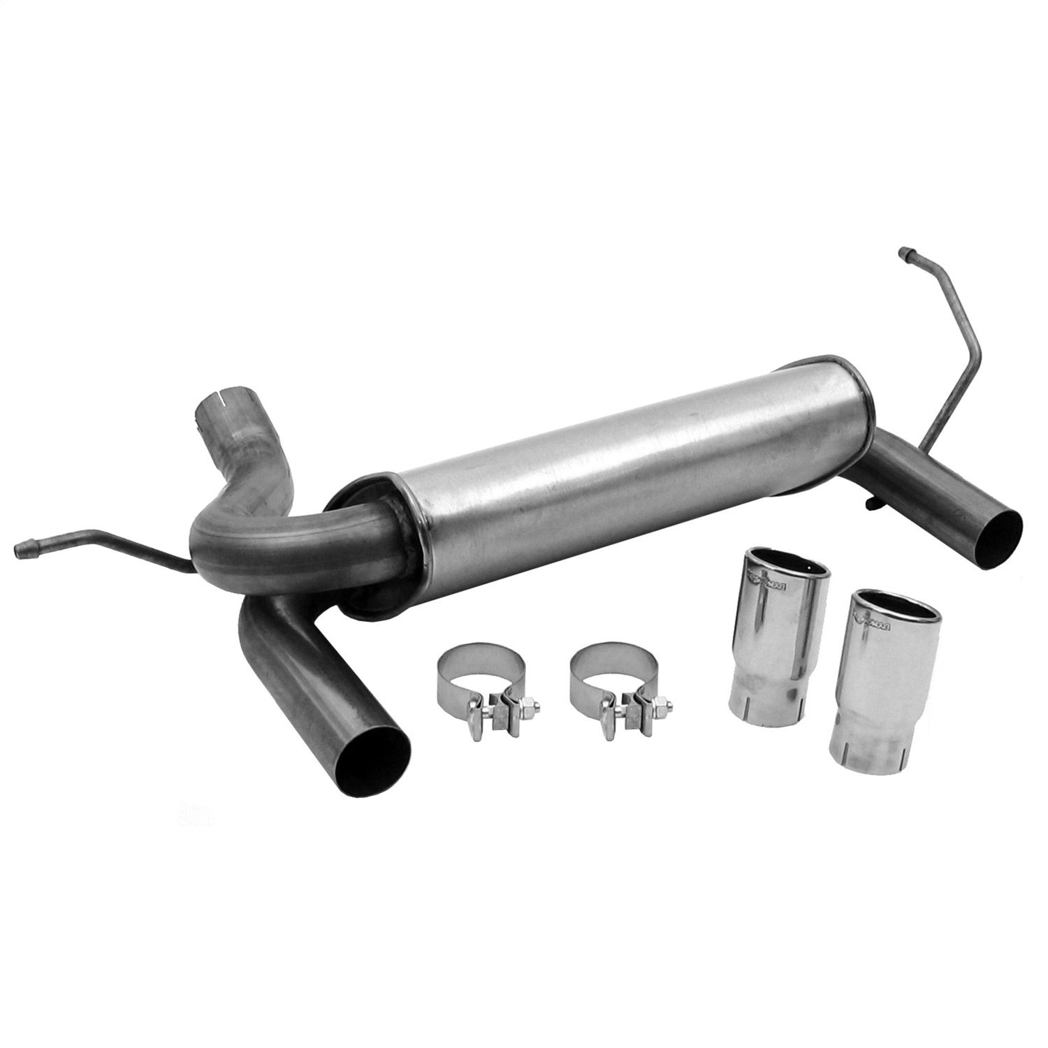 2017, 2016, 2015, 2014, 2013, 2012, 2011, 2010, 2009, 2008, 2007 Jeep Wrangler Exhaust System Kit