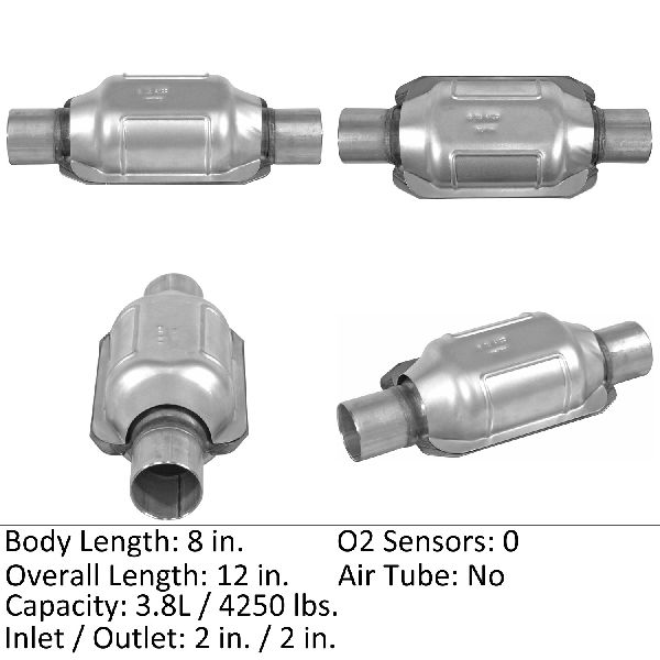 2011-2013 Scion tC Catalytic Converter - Rear (Eastern Catalytic)