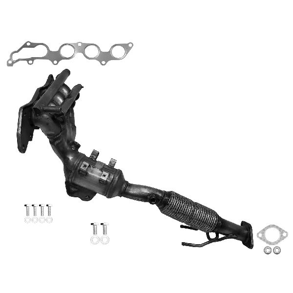 2014-2020 Lincoln MKZ Catalytic Converter with Integrated Exhaust Manifo - Front (Eastern Catalytic)