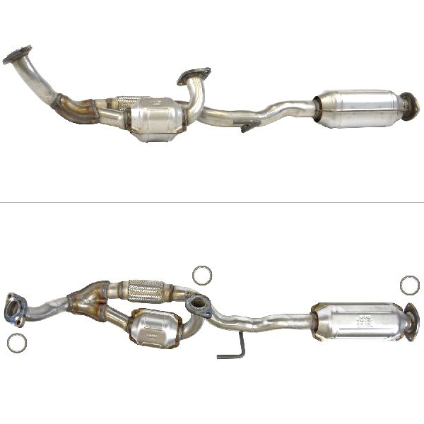 1998-1999 Lexus ES300 Catalytic Converter - Rear (Eastern Catalytic)