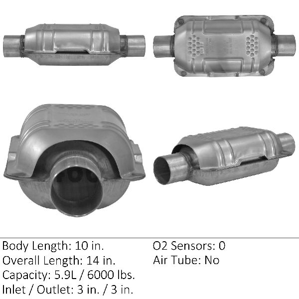 1992-1994 Lexus ES300 Catalytic Converter (Eastern Catalytic)