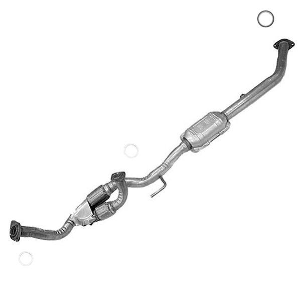1998-2000 Toyota Sienna Catalytic Converter (Eastern Catalytic)