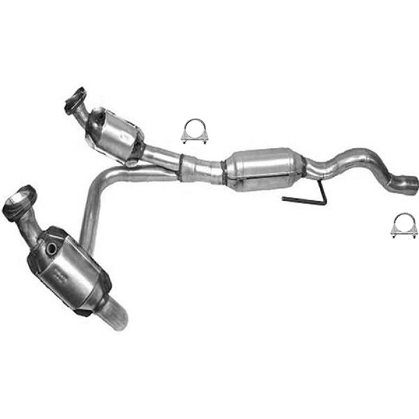 2000-2003 Dodge Dakota Catalytic Converter - Center (Eastern Catalytic)