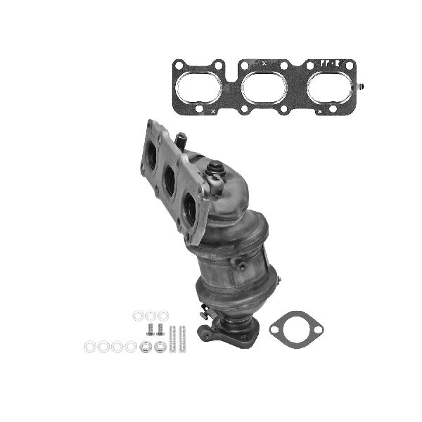 2020-2022 Kia Telluride Catalytic Converter with Integrated Exhaust Manifo - Front Left (Eastern Catalytic)