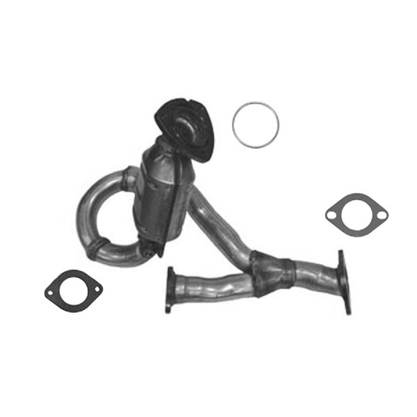 2008-2012 Chevrolet Malibu Catalytic Converter - Front Right (Eastern Catalytic)