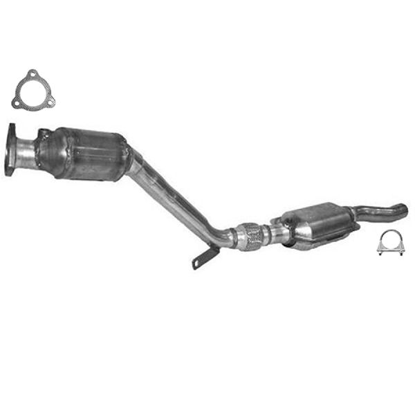 2000-2001 Audi A6 Catalytic Converter - Right (Eastern Catalytic)