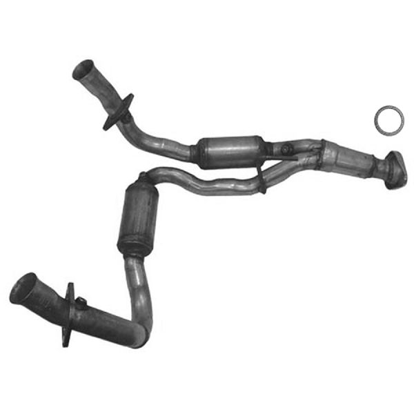 2006-2007 Jeep Commander Catalytic Converter - Front (Eastern Catalytic)