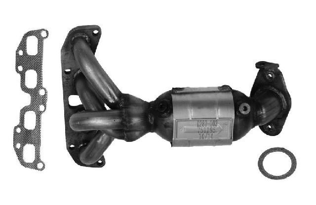 2002-2005 Nissan Sentra Exhaust Manifold with Integrated Catalytic Convert - Front (Eastern Catalytic)