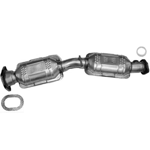 1999-2000 Ford Explorer Catalytic Converter - Rear (Eastern Catalytic)