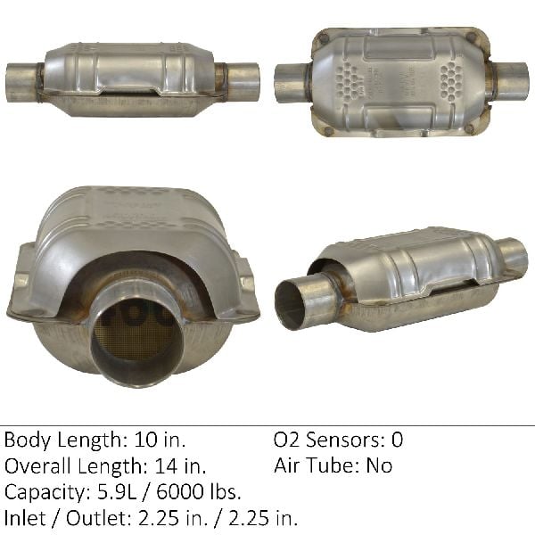 2010-2012 Mazda 3 Catalytic Converter - Rear (Eastern Catalytic)