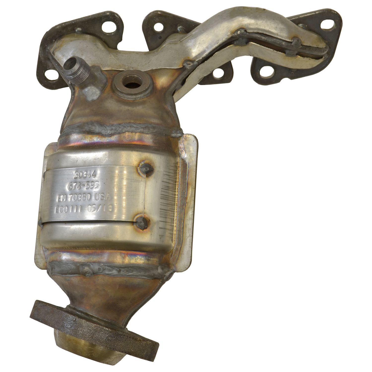 2000, 1999, 1998, 1997, 1996, 1995 Ford Contour Catalytic Converter with Integrated Exhaust Manifo