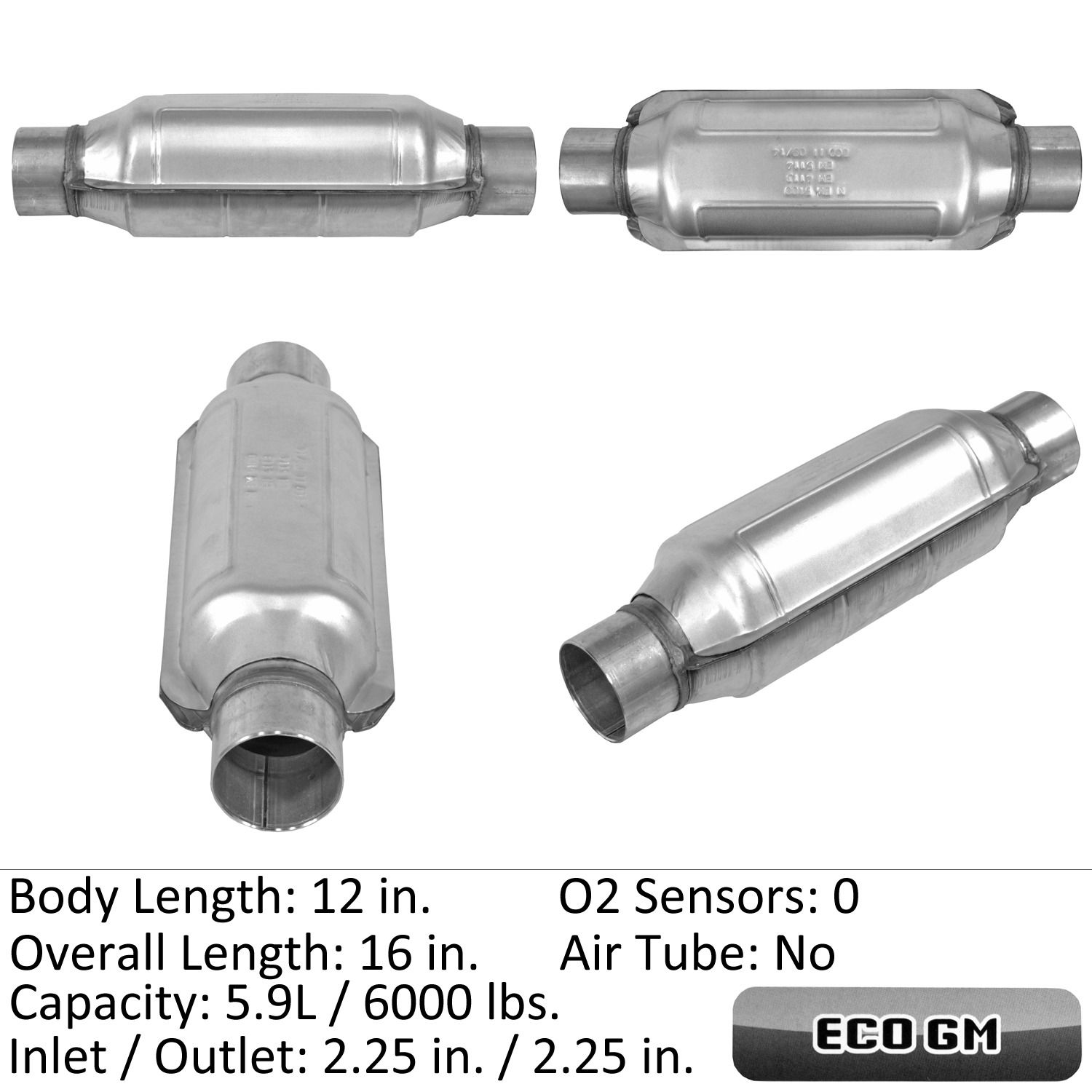 2005, 2004, 2003, 2002, 2001 Pontiac Aztek Catalytic Converter