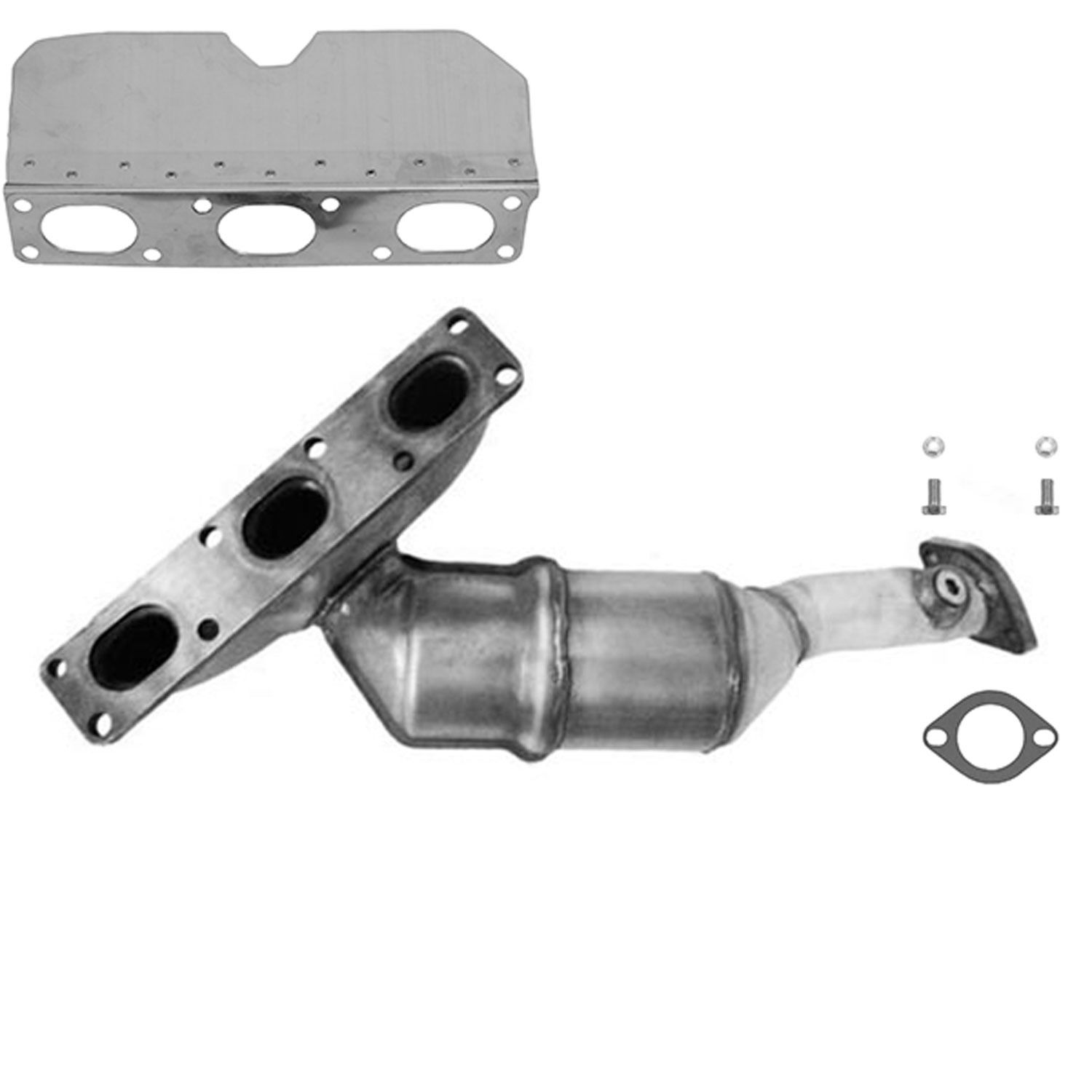 2003-2005 BMW 325Ci Catalytic Converter with Integrated Exhaust Manifo Eastern Catalytic
