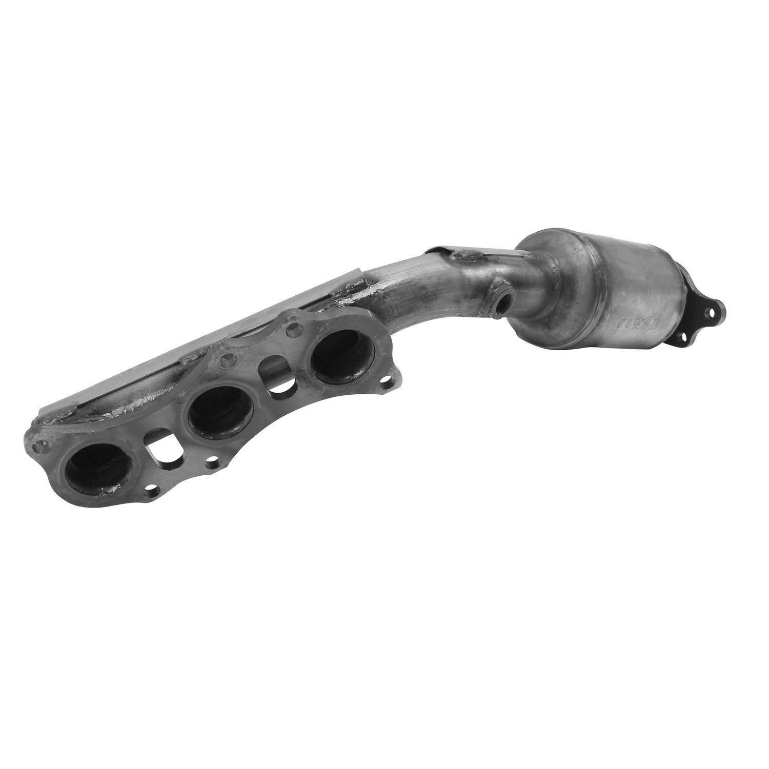 Catalytic Converter with Integrated Exhaust Manifo