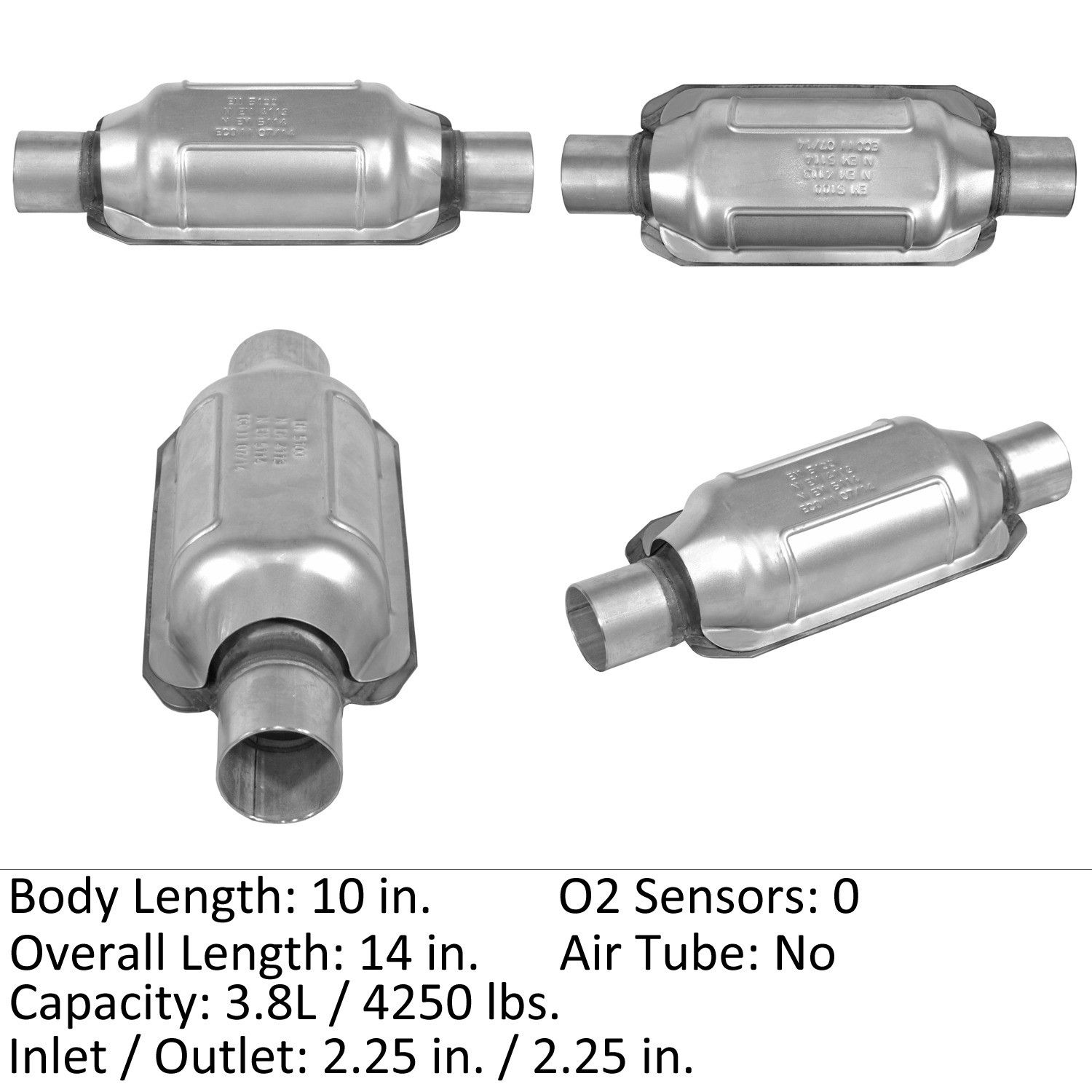 Eastern Catalytic Converter Rear New for 4 Runner Toyota 40353