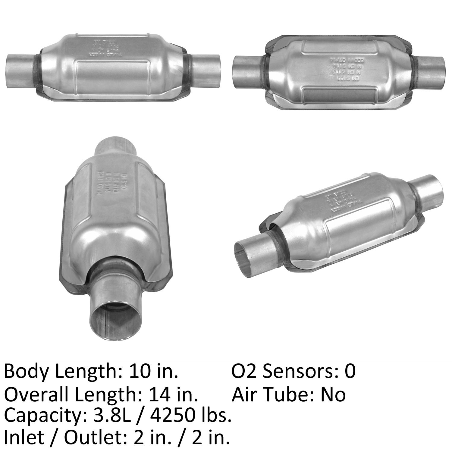 2009, 2008, 2007, 2006, 2005, 2004 Toyota Prius Catalytic Converter