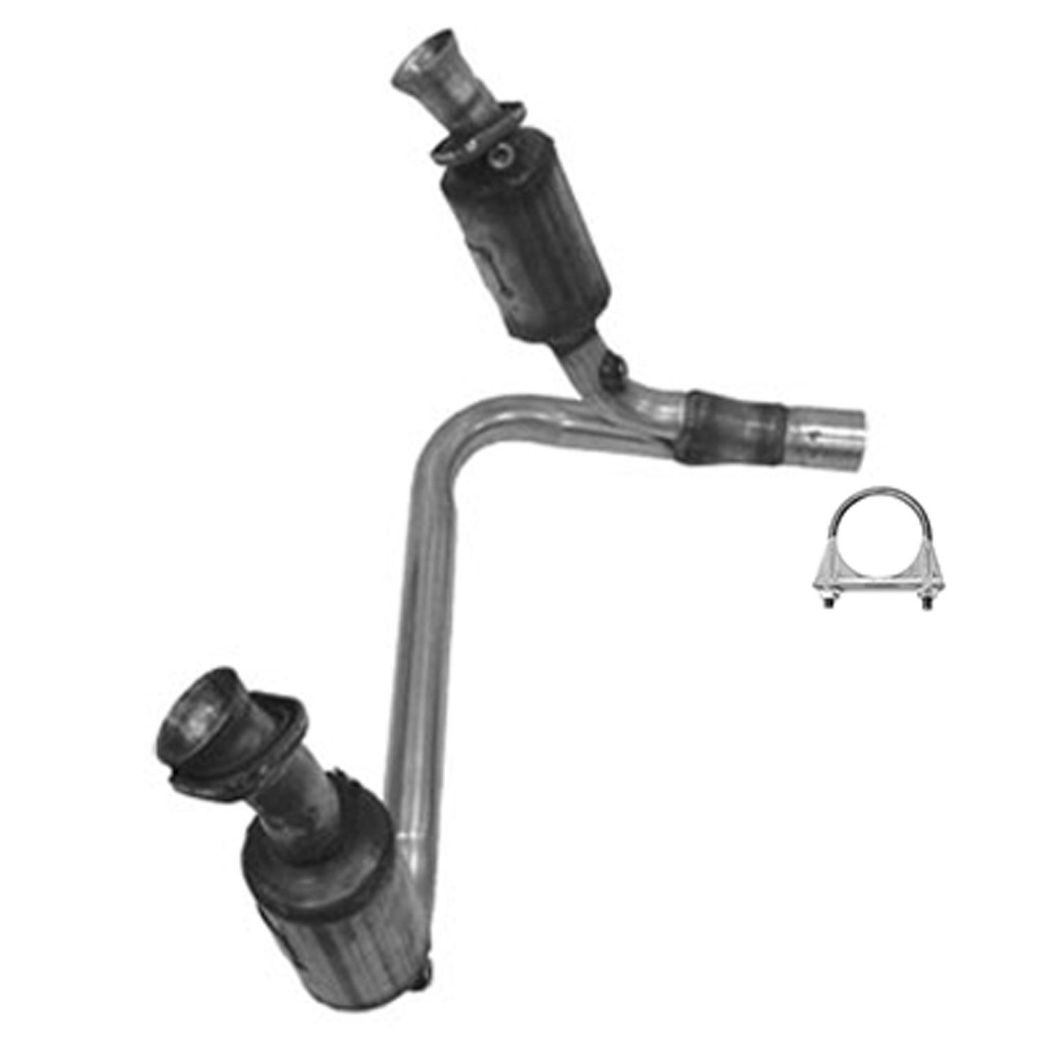 2006, 2005 Dodge Durango Catalytic Converter