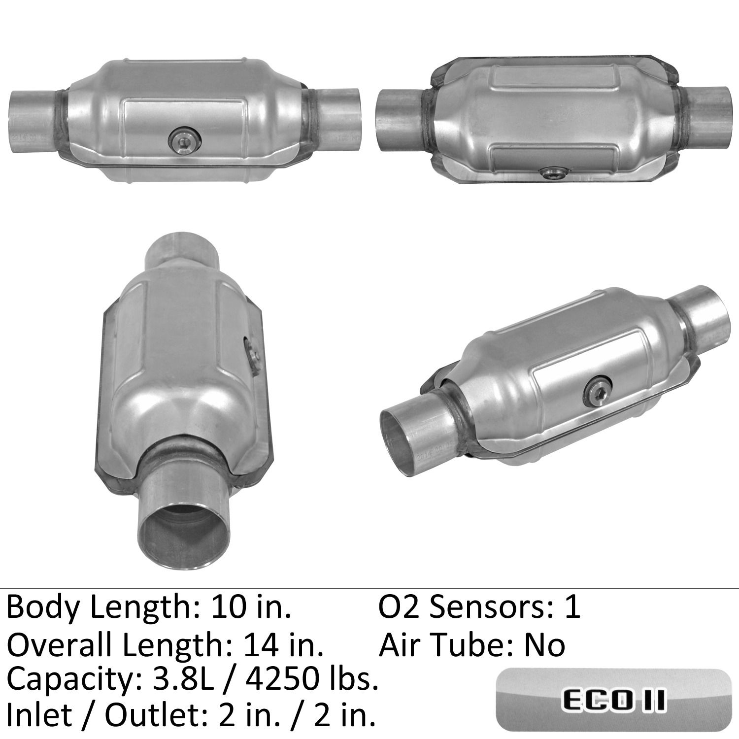 2006, 2005, 2004, 2003, 2002, 2001 Dodge Stratus Catalytic Converter