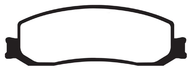 2012 Ford F-250 Super Duty Disc Brake Pad Set - Front (EBC Brakes)