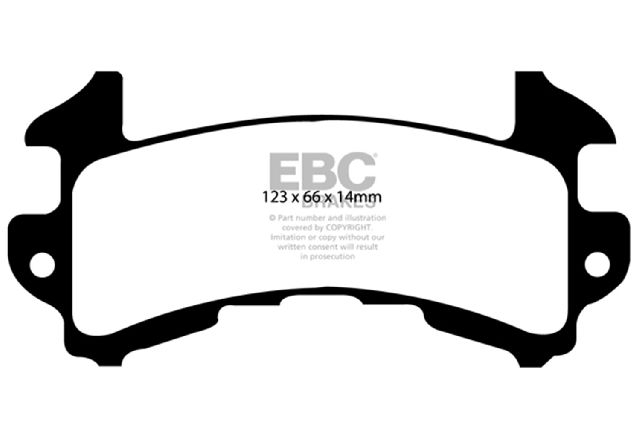 1978-1981 Buick Century Disc Brake Pad Set - Front (EBC Brakes)