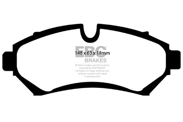 1998-2004 Cadillac Seville Disc Brake Pad Set - Front (EBC Brakes)