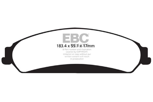2011-2023 Chrysler 300 Disc Brake Pad Set -  or Front (EBC Brakes)