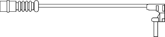1994-2000 Mercedes-Benz C280 Disc Brake Pad Wear Sensor - Front (EBC Brakes)