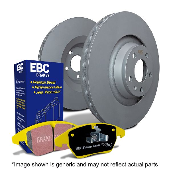 2006-2008 Lincoln Mark LT Disc Brake Kit - Front (EBC Brakes)