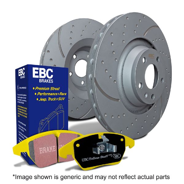 1995-1997 Audi A6 Disc Brake Kit - Front (EBC Brakes)