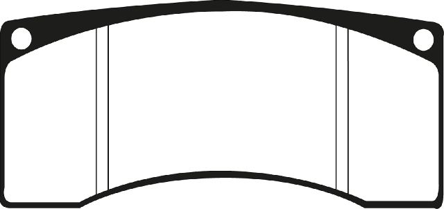 1964-2004 Ford Mustang Disc Brake Pad Set - Front (EBC Brakes)