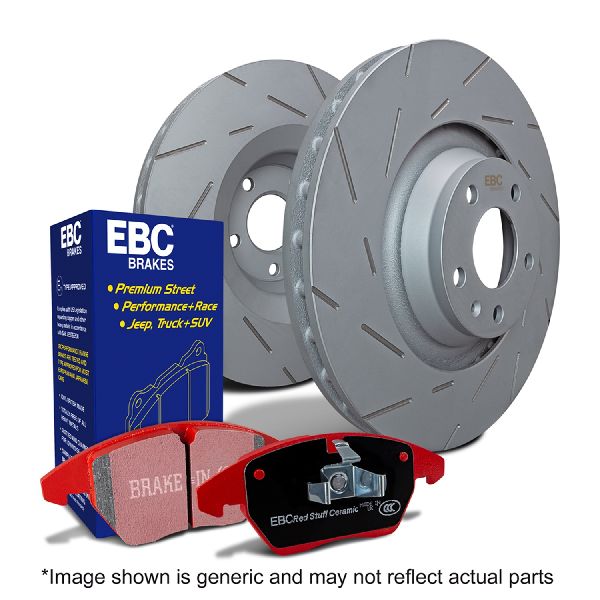 2019-2021 Hyundai Veloster Disc Brake Kit - Rear (EBC Brakes)