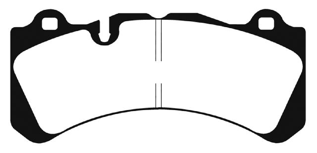 2015-2016 Volvo V60 Disc Brake Pad Set - Front (EBC Brakes)