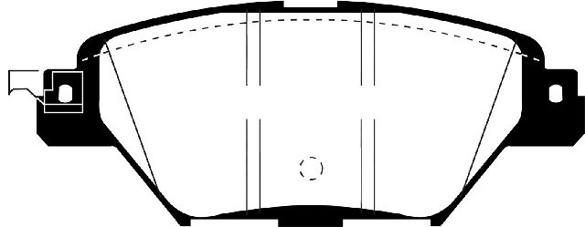 2016-2018 Mazda CX-9 Disc Brake Pad Set - Rear (EBC Brakes)