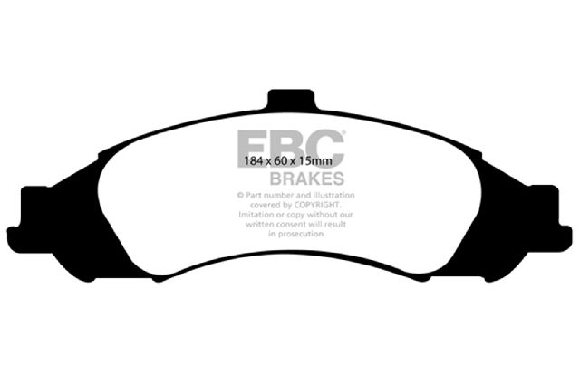 2004 Pontiac GTO Disc Brake Pad Set - Front (EBC Brakes)