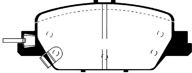 2017-2023 Honda CR-V Disc Brake Pad Set -  or Rear (EBC Brakes)