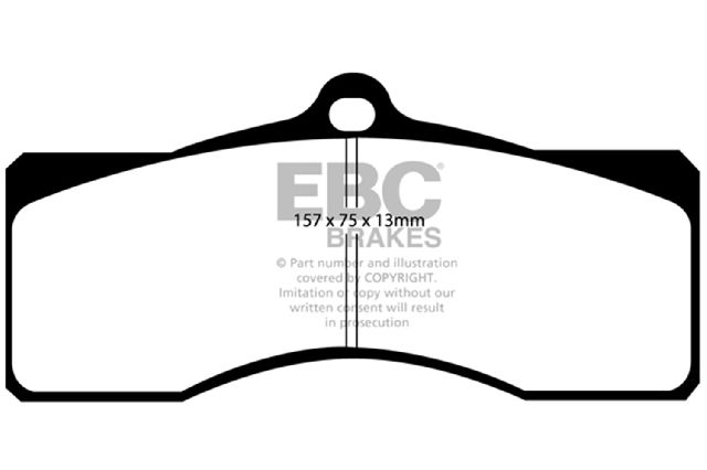 1967-1968 Pontiac Grand Prix Disc Brake Pad Set - Front (EBC Brakes)