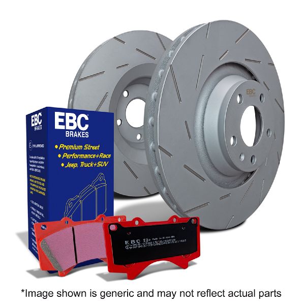 2000-2002 Lincoln Navigator Disc Brake Kit - Rear (EBC Brakes)