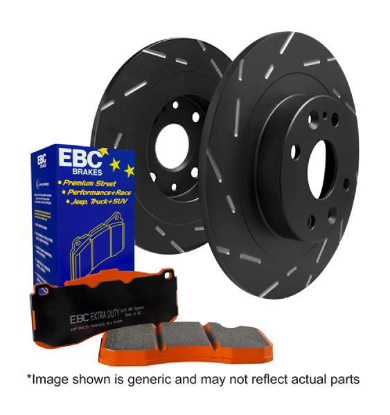 2011-2015 Lincoln MKX Disc Brake Kit - Front (EBC Brakes)