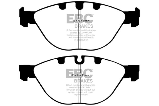 2006-2010 BMW M5 Disc Brake Pad Set - Front (EBC Brakes)