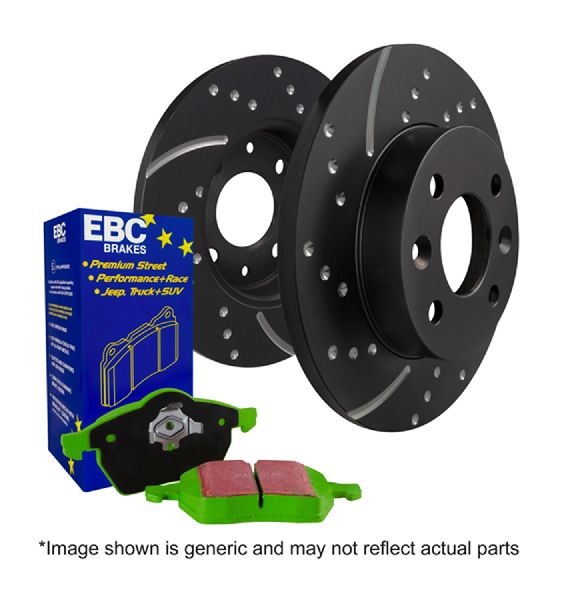 2016-2020 Lexus IS300 Disc Brake Kit - Rear (EBC Brakes)